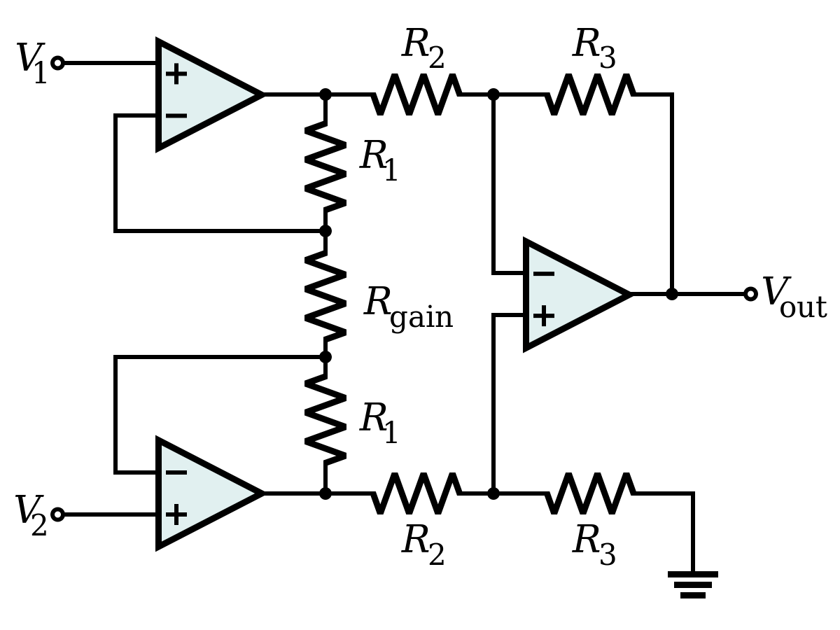 instrumentation amplifier example