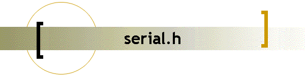 serial.h