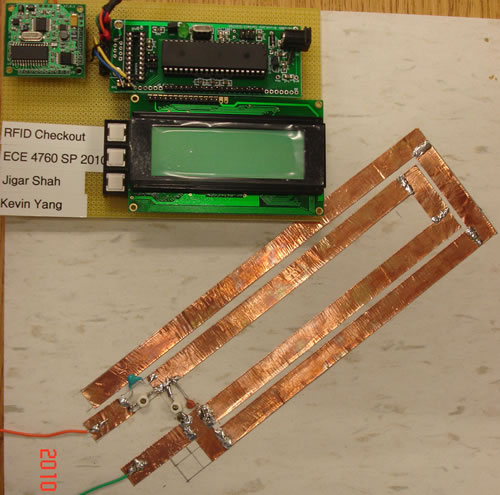 Completed RFID Checkout System