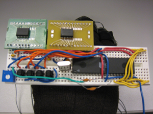 Circuit on left hand controller