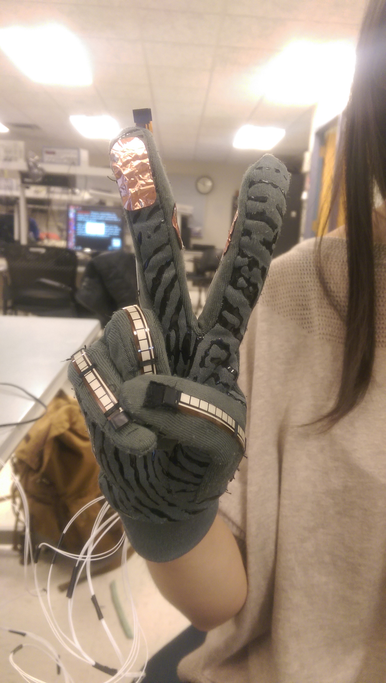 Wearable-tech glove translates sign language into speech in real