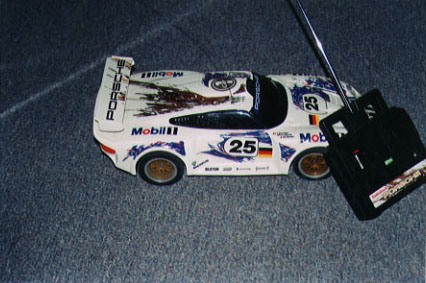 The Completed RC Car and Controller