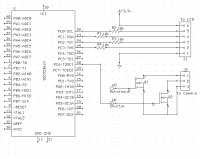 LCD and Camera Circuit Schematic
