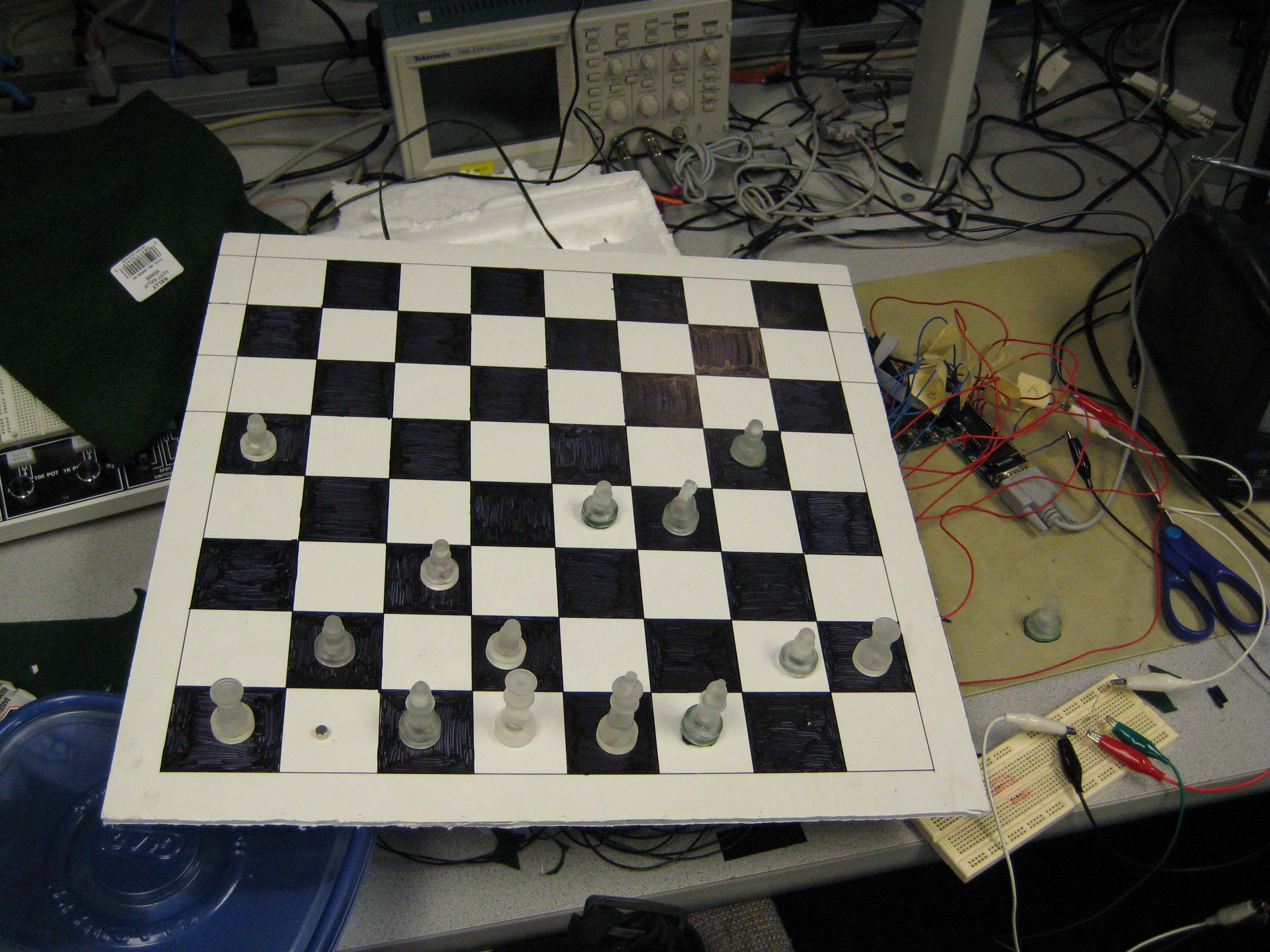 Students develop chess set for the visually impaired, Atmel
