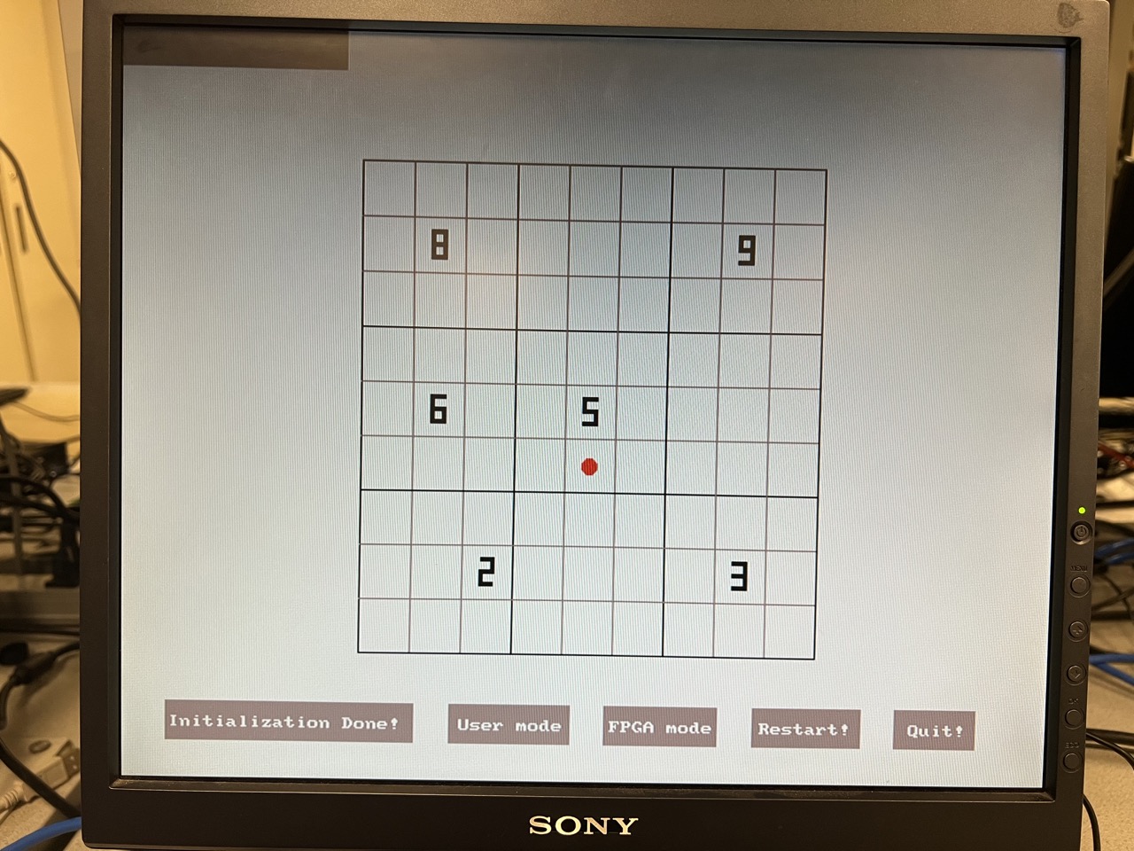 empty grid